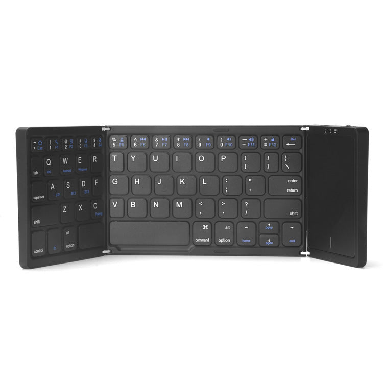 NomadKeys™ Tri-Fold Bluetooth Keyboard with Touchpad